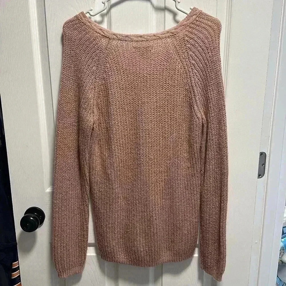 PINK OVERSIZED SONOMA SWEATER - Picture 4 of 4